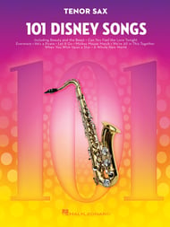 101 Disney Songs Tenor Sax Solo Unaccompanied cover